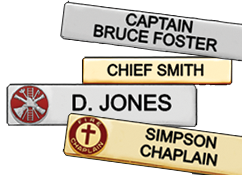 Design custom badges and name plates